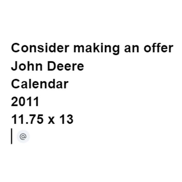 John Deere Calendar 2011 Generations to Come Detke Morbac Co Family Farms - Picture 2 of 5